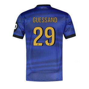 Billiga OGC Nice Evann Guessand #29 Tredjeställ 2024-25 Kortärmad